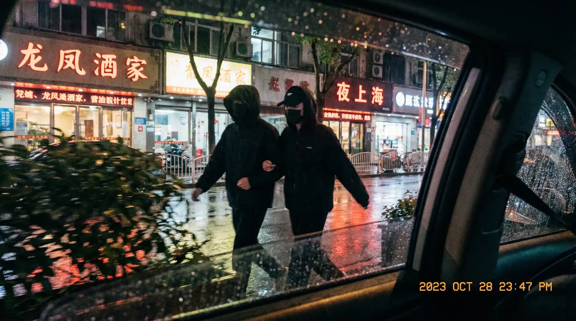 大熊猫的尾巴是什么颜色的 - 顶流明星深夜密会现场抓拍照片